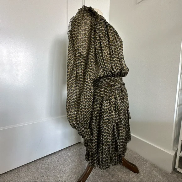 Zadig & Voltaire Rulie Chiffon Mini Dress womens size small NWOT - Picture 7 of 15